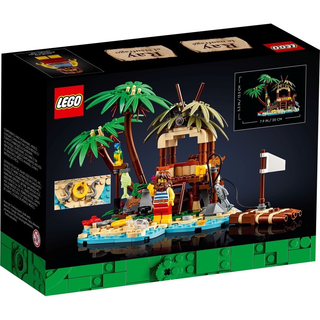 เลโก้ LEGO Exclusives 40566 Ideas - Ray the Castaway