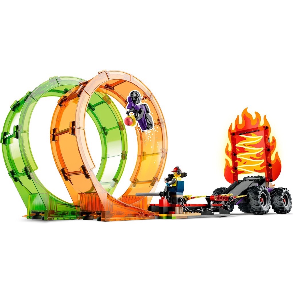 เลโก้ LEGO City 60339 Double Loop Stunt Arena