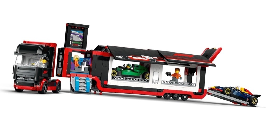 เลโก้ LEGO City 60445 F1 Truck with RB20 & AMR24 F1 Cars