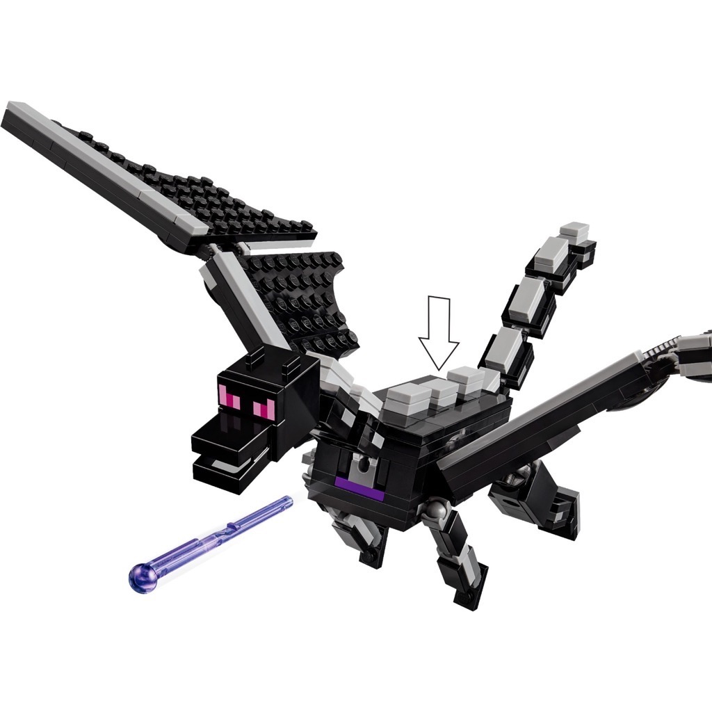เลโก้ LEGO Minecraft 21264 The Ender Dragon and End Ship