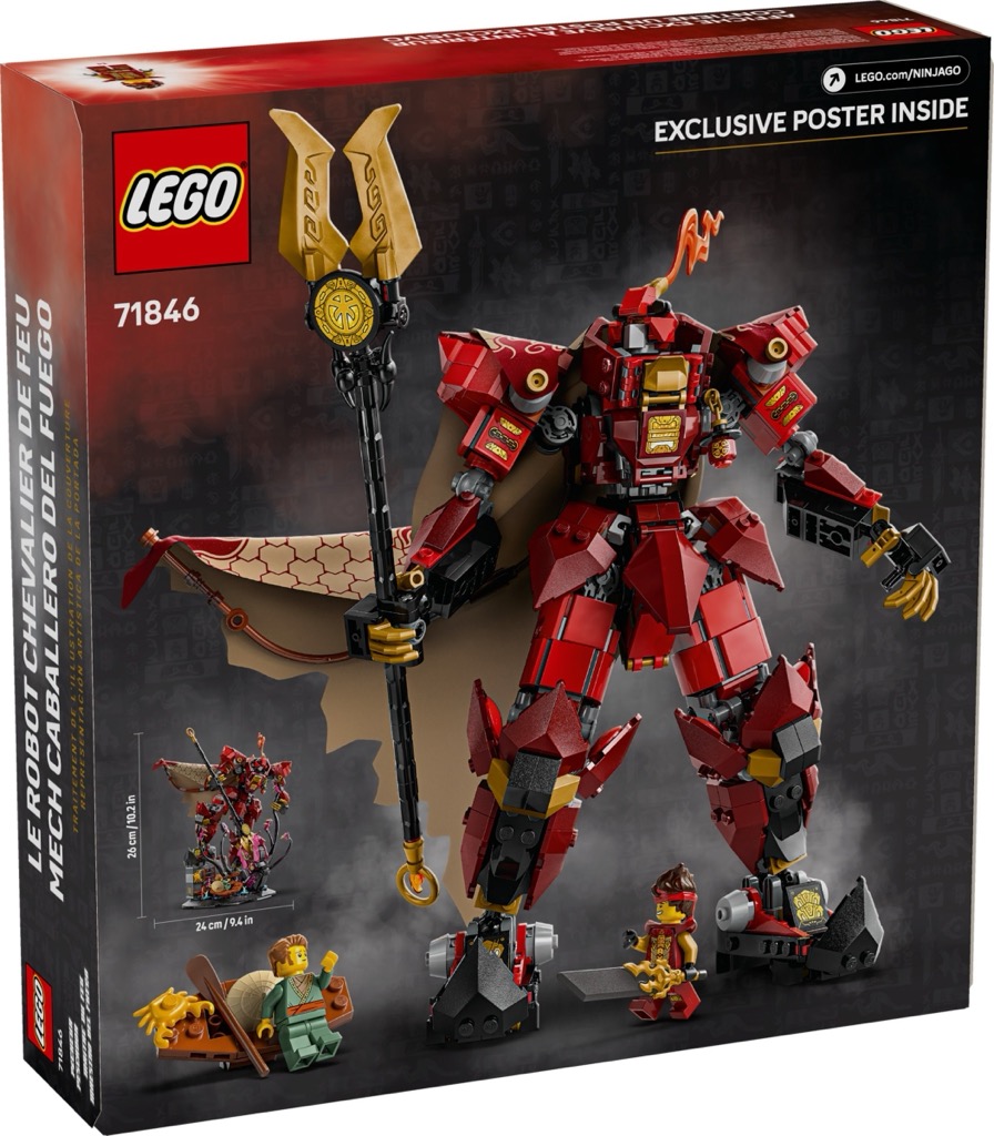 เลโก้ LEGO NINJAGO 71846 The Fire Knight Mech