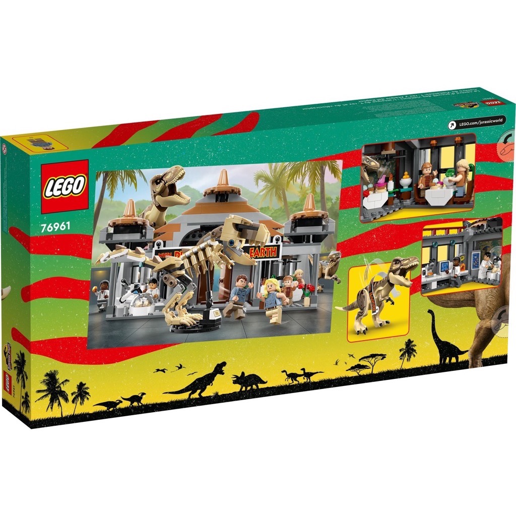 เลโก้ LEGO Jurassic World 76961 Visitor Centre: T. rex & Raptor Attack