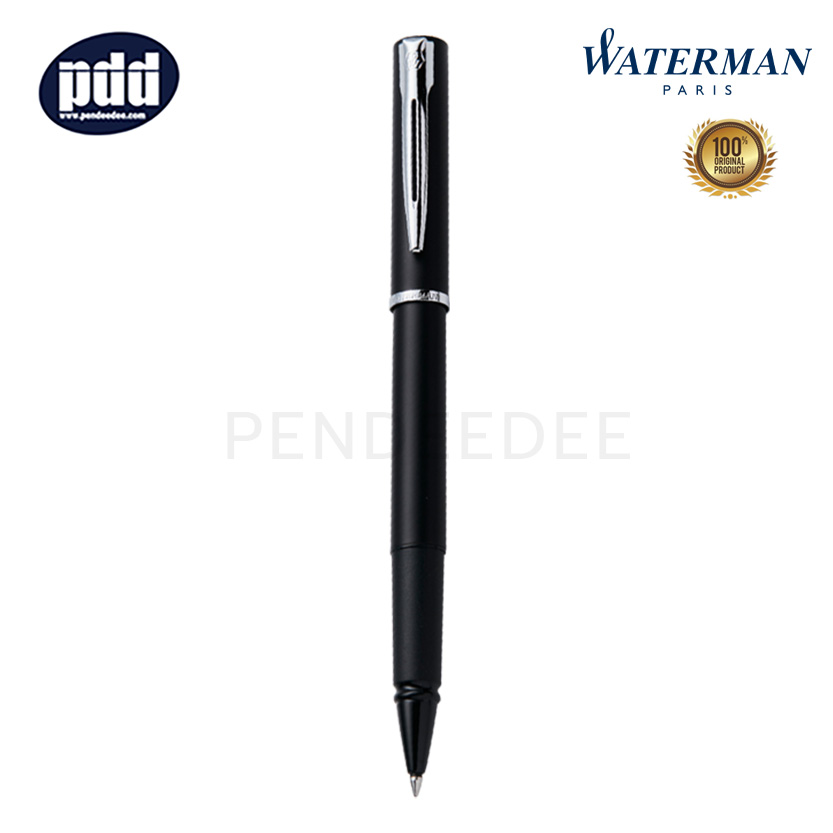 WATERMAN ปากกาโรลเลอร์บอล วอเตอร์แมน อัลเลอร์ WATERMAN Allure Muted Black Rollerball Pen