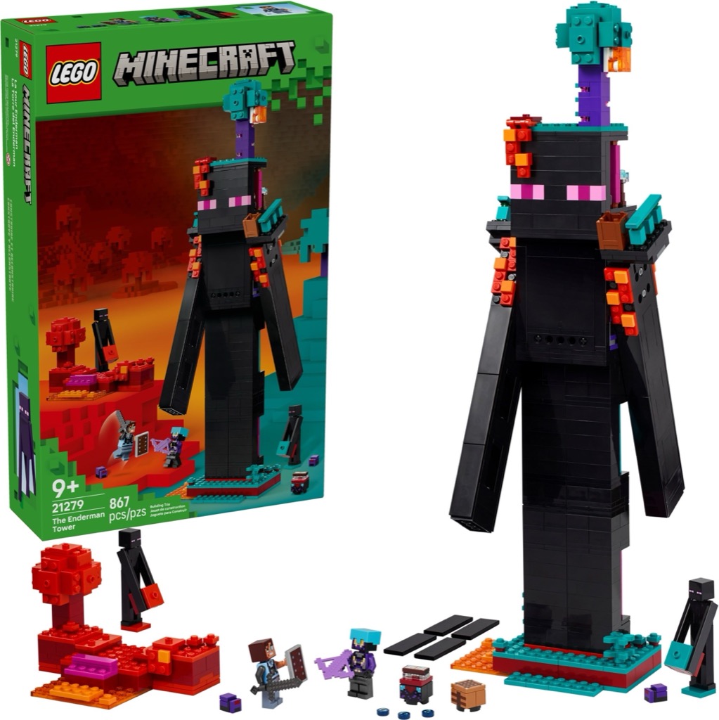 เลโก้ LEGO Minecraft 21279 The Enderman Tower