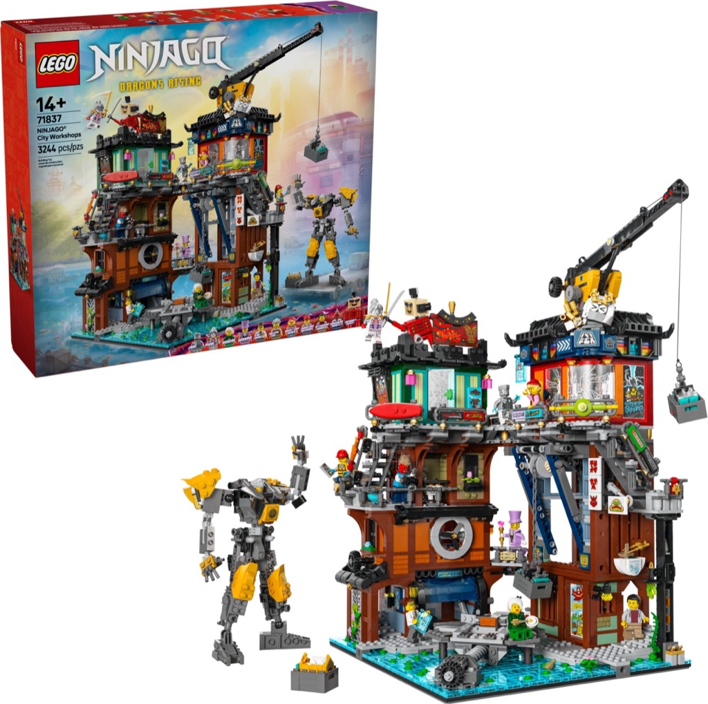 เลโก้ LEGO Exclusives Ninjago 71837 NINJAGO City Workshops