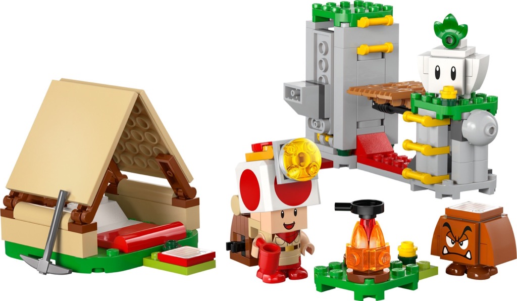 เลโก้ LEGO Super Mario 72040: Captain Toad's Camp