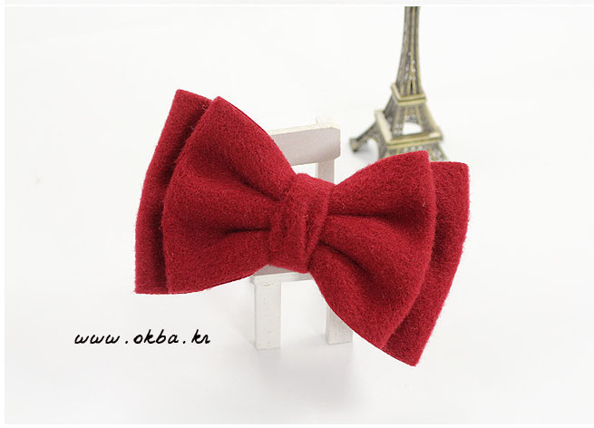 ผ้าสักหลาดทำโบว์สไตล์เกาหลี ขนาด 6x72 ซม.#KR091