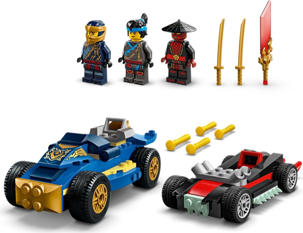เลโก้ LEGO Ninjago 71840 Rogue vs. Drix Race Car Duel