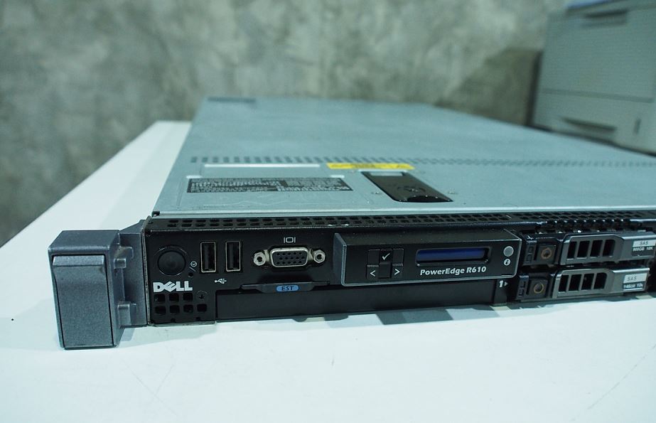 server dell R610 2cpu มือ 2 พร้อมใช้งาน