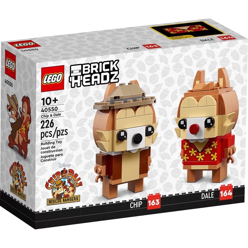 เลโก้ LEGO BrickHeadz 40550 Chip & Dale