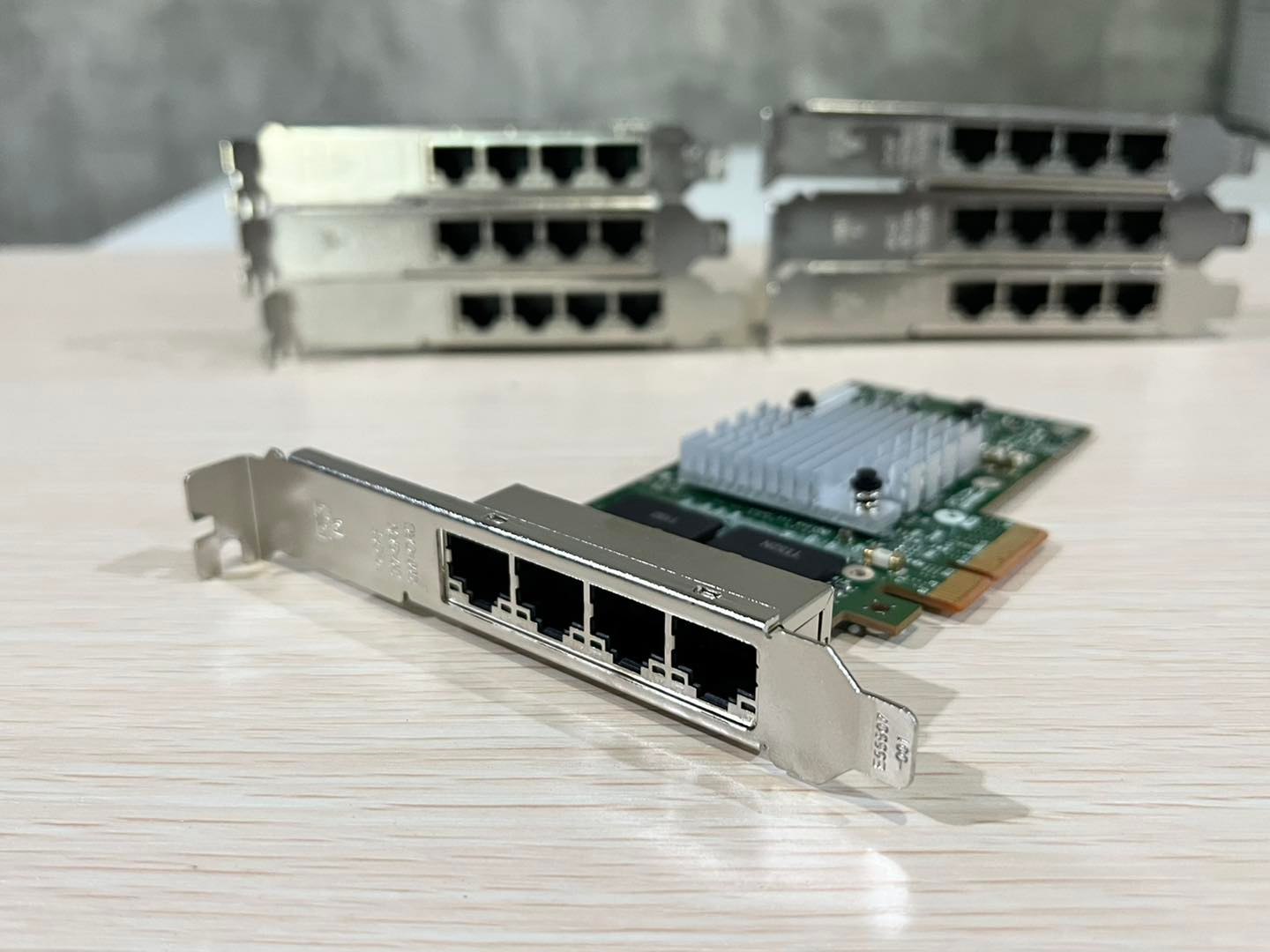 การ์ด Lan server 4 port Intel Ethernet 1gb มือสองพร้อมใช้งาน