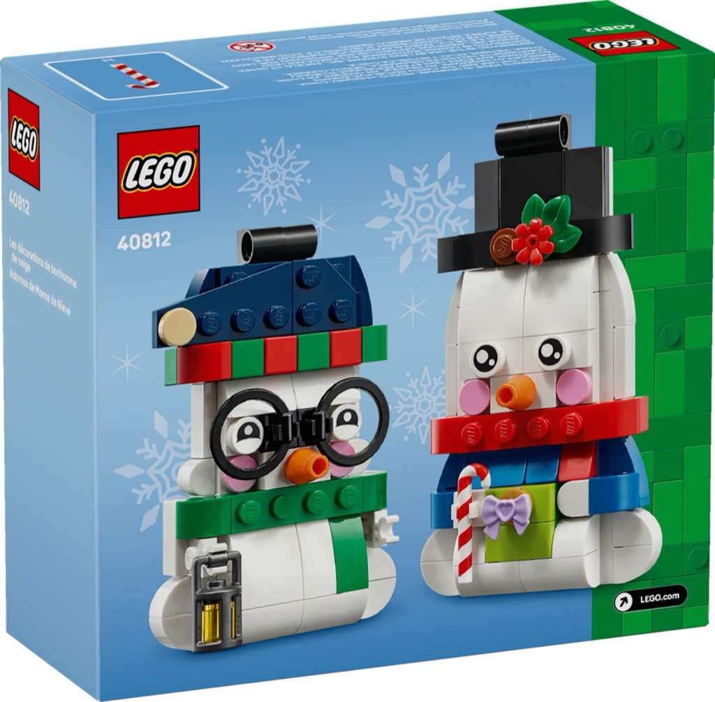 เลโก้ LEGO Exclusives 40812 Snowman Ornaments