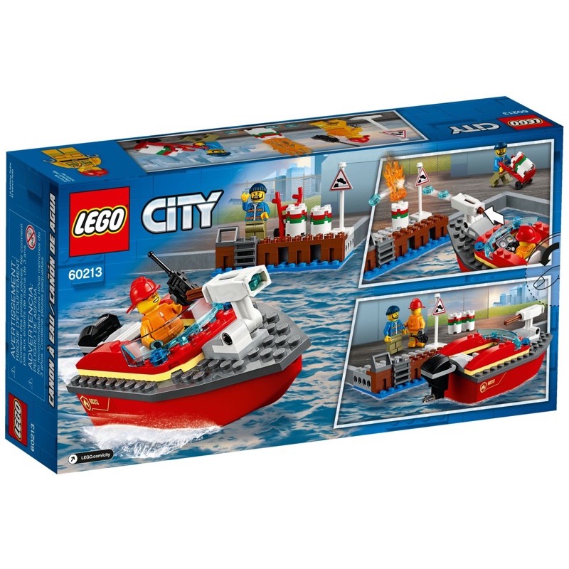 LEGO City 60213 Dock Side Fire