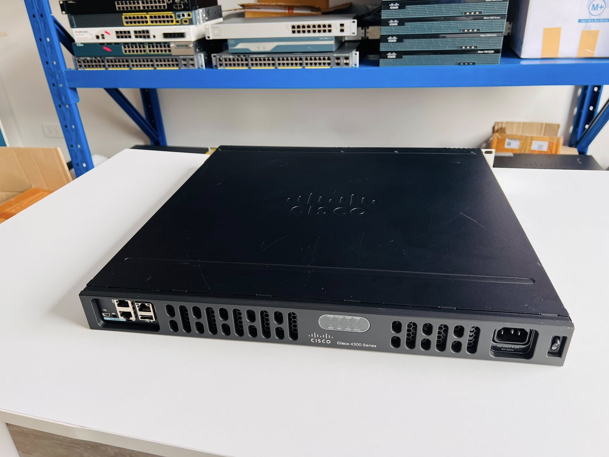 Router Cisco 3441 K9 Gigabit เร้าเตอร์ซิสโก้มือสองพร้อมใช้งาน