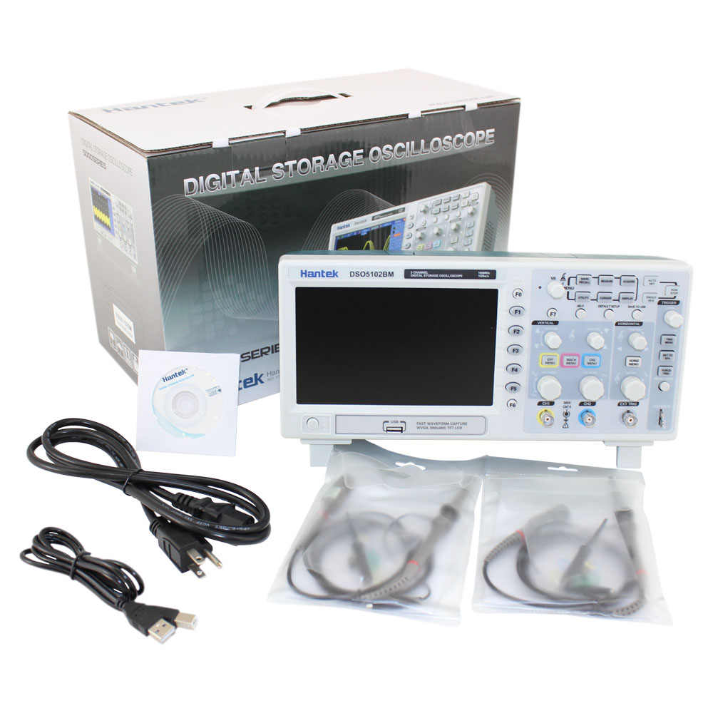 Hantek DSO5102BM Digital Ossilloscope 100Mhz