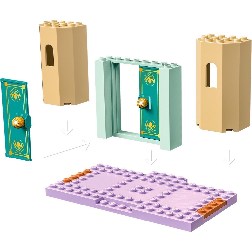เลโก้ LEGO Disney 43204 Anna and Olaf's Castle Fun