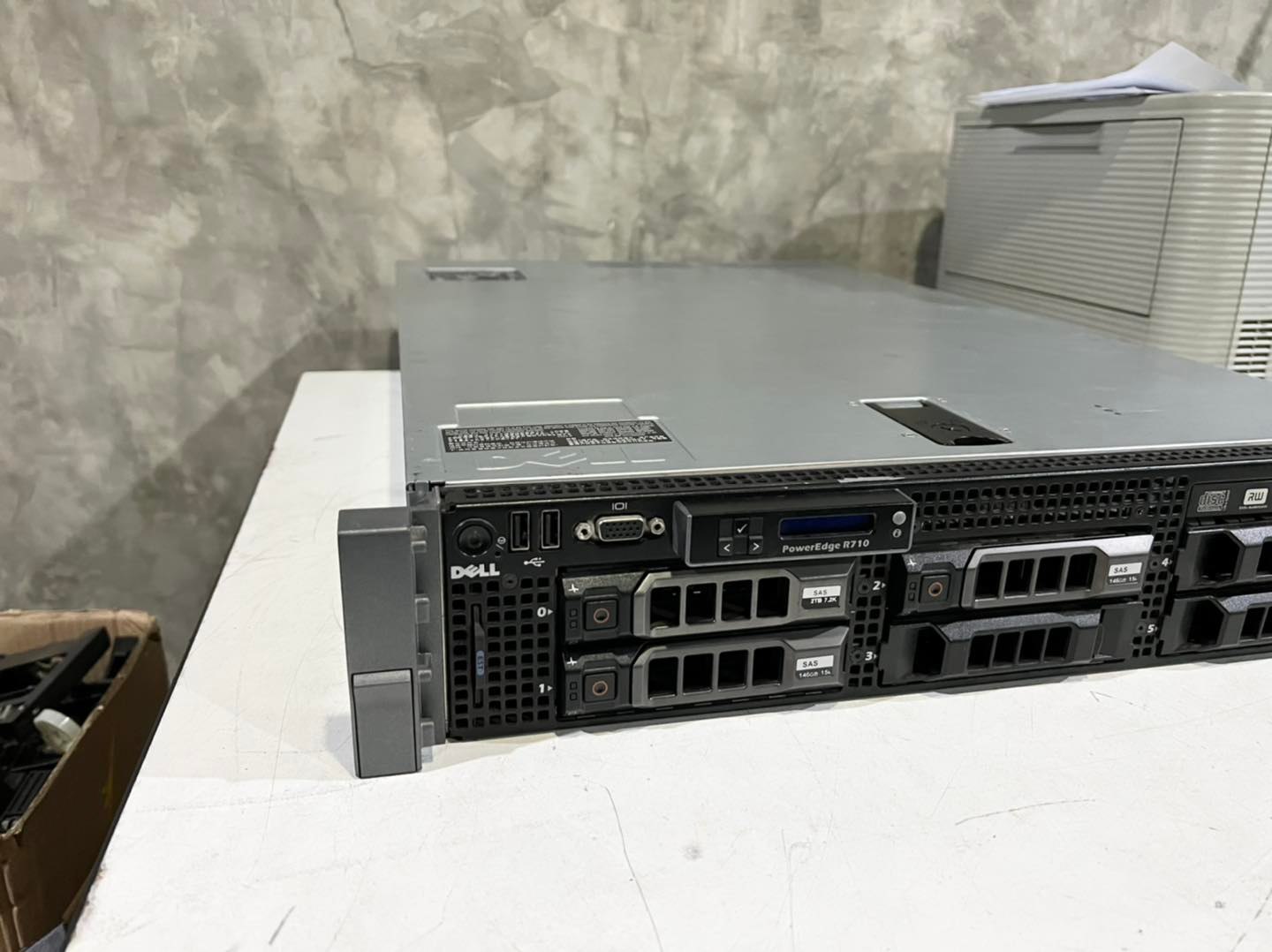 server dell r710 2cpu 32gb มือ 2 พร้อมใช้งาน
