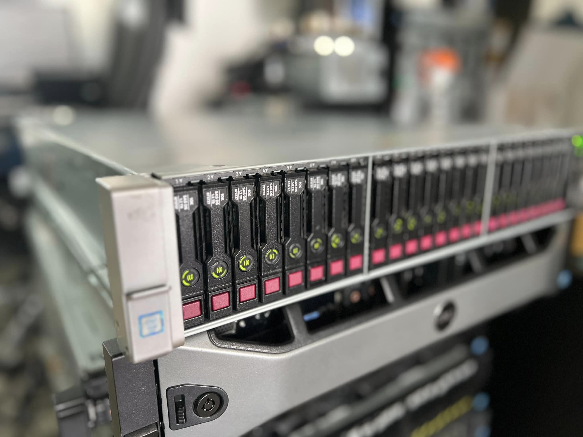 hdd server sas hpe 1.2tb 10k 12Gbps ขนาด 2.5" ฮาร์ดไดรฟ์มือสองพร้อมใช้งาน