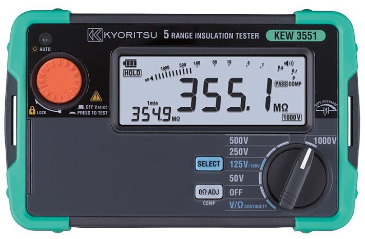 KYORITSU KEW 3551 Digital Insulation / Continuity Tester