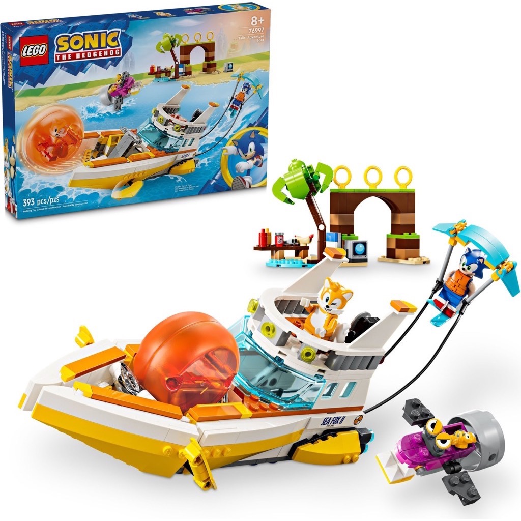 เลโก้ LEGO Sonic 76997 Tails' Adventure Boat