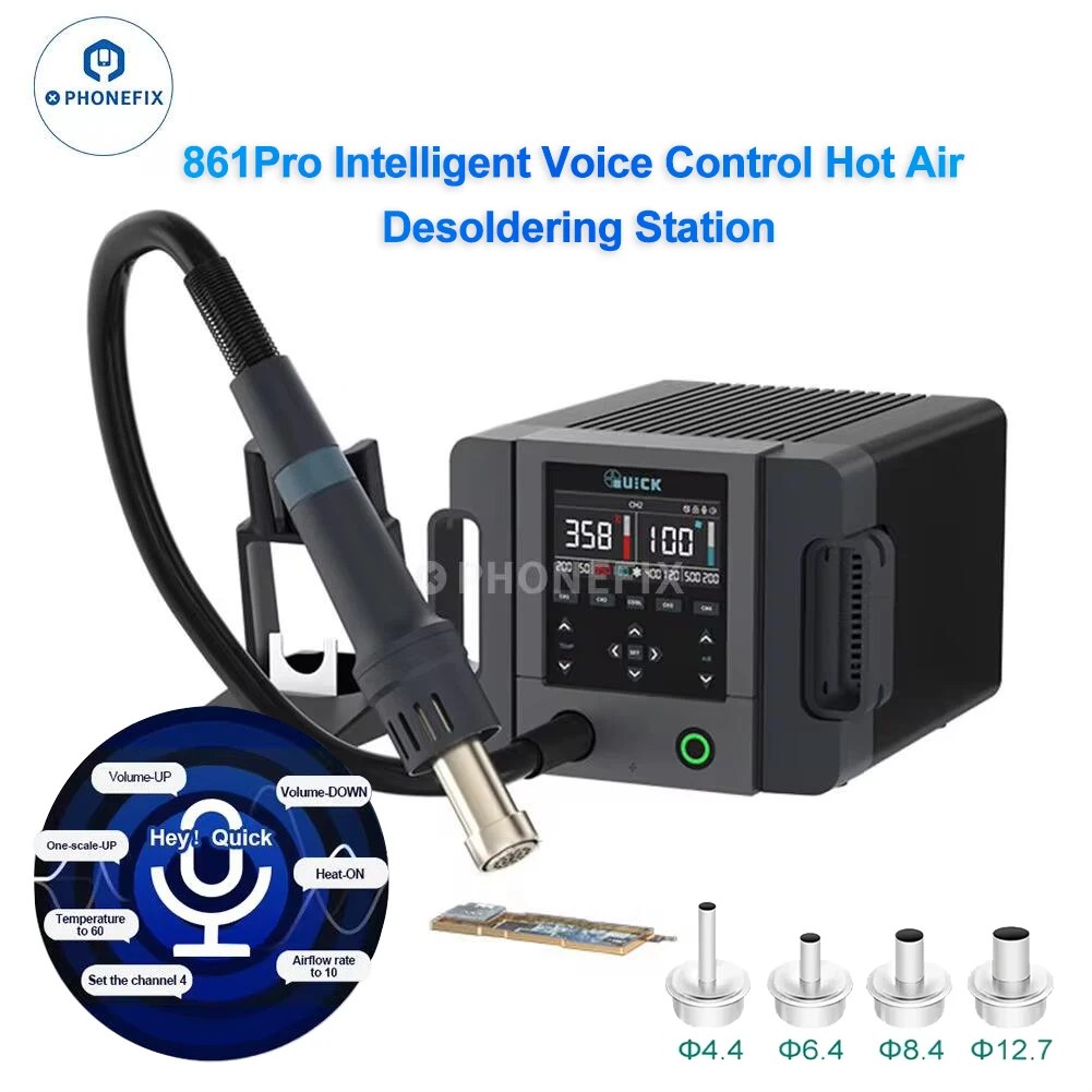 Saldatura intelligente rapida dell'aria calda 1000W SMD di Digital della stazione di rilavorazione 861 pro Saldatura intelligente rapida dell'aria calda 1000W SMD di Digital della stazione di rilavorazione 861 pro