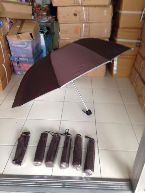 ร่มพับ3ตอน24นิ้วเลือกสีได้