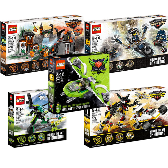 LEGO Master Builder Academy Complete Set