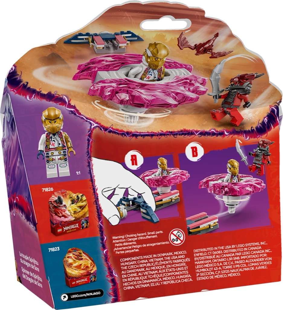 เลโก้ LEGO Ninjago 71824 Sora's Dragon Spinjitzu Spinner