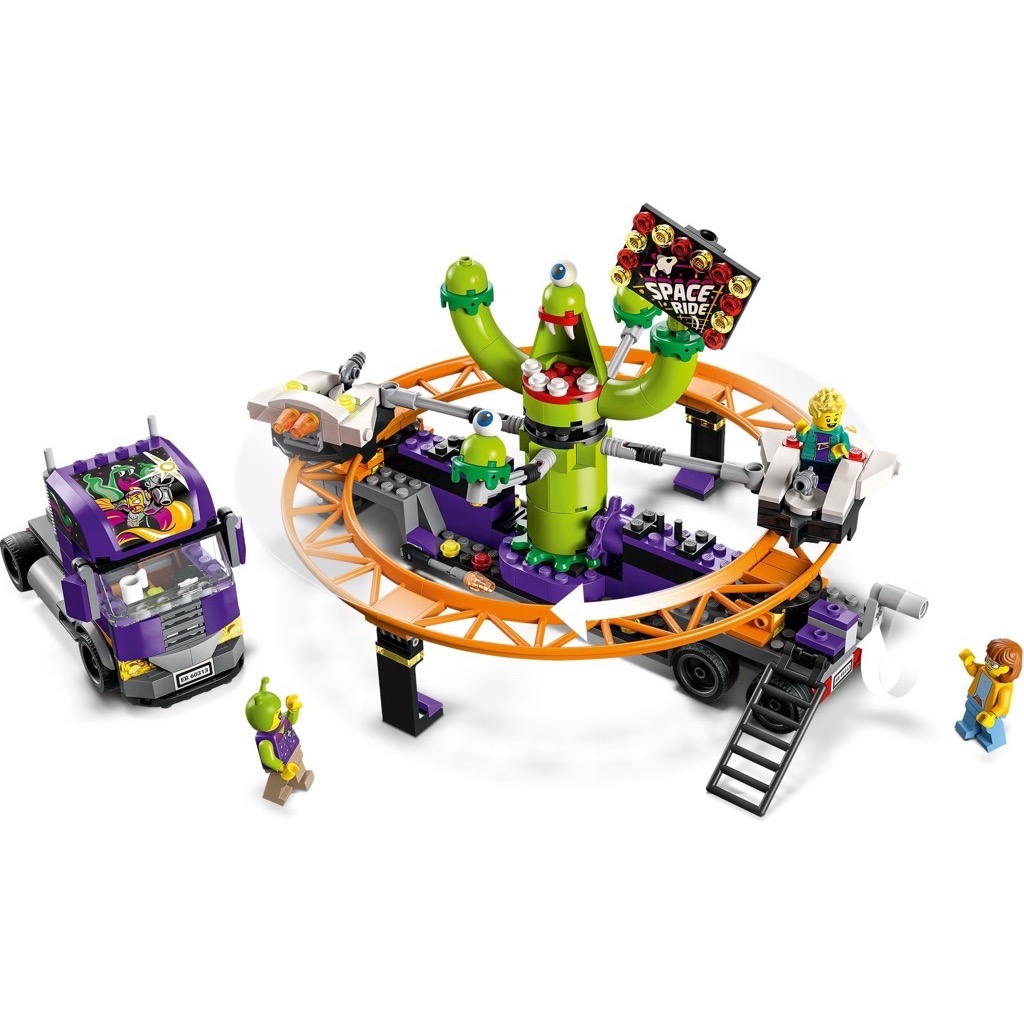 เลโก้ LEGO City 60313 Space Ride Amusement Truck