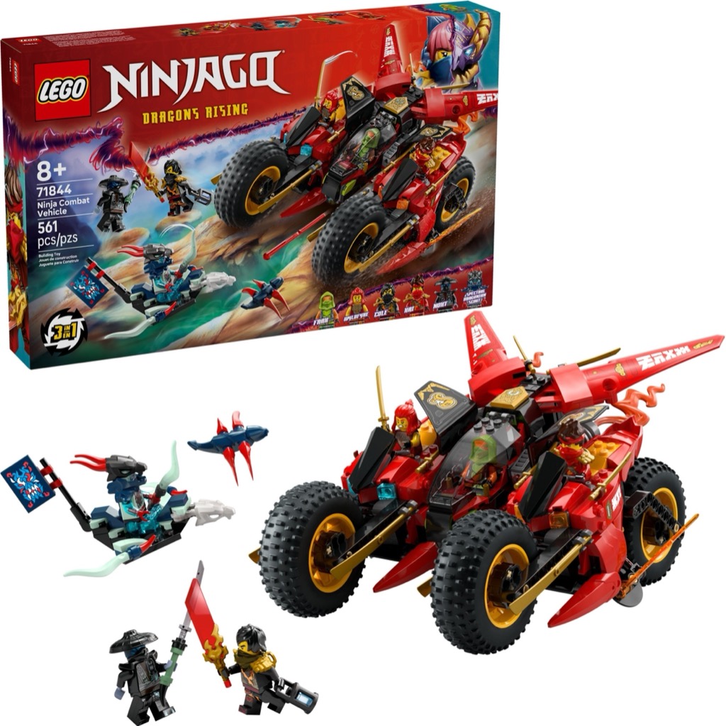 เลโก้ LEGO NINJAGO 71844 Ninja Combat Vehicle