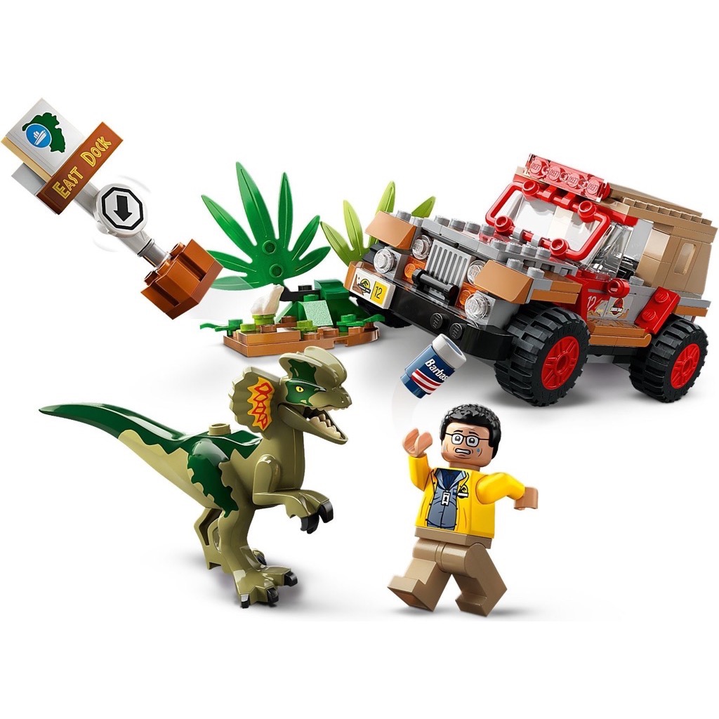 เลโก้ LEGO Jurassic World 76958 Dilophosaurus Ambush