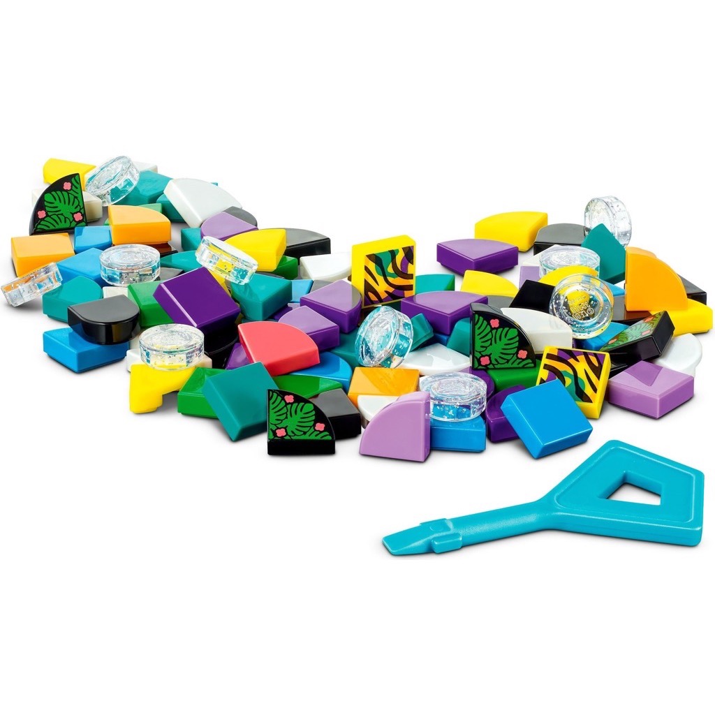 เลโก้ LEGO DOTs 41945 Neon Tiger Bracelet & Bag Tag