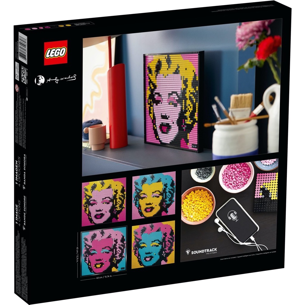 เลโก้ LEGO Exclusives 31197 Art : Andy Warhol's Marilyn Monroe