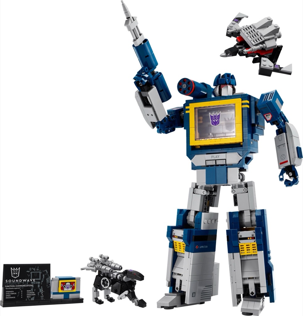 เลโก้ LEGO Exclusives 10358 Transformers: Soundwave