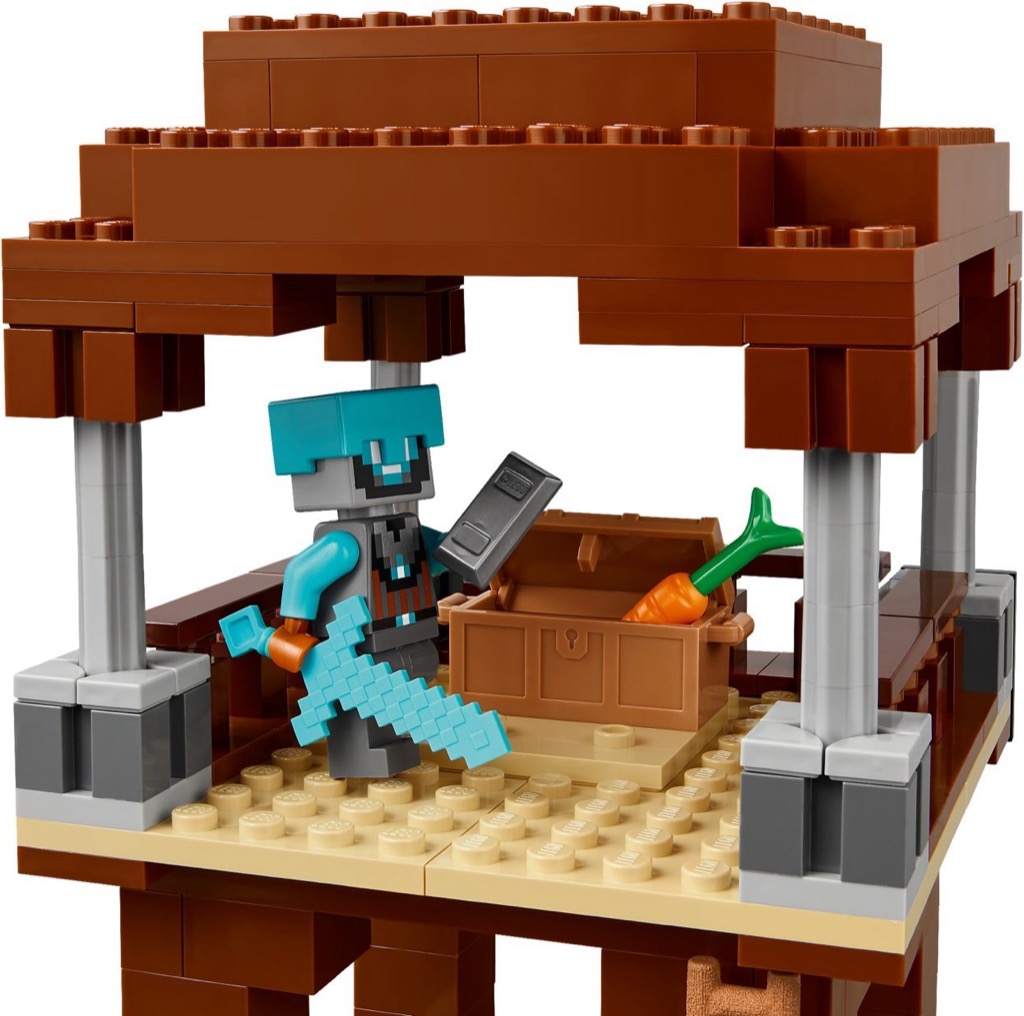 เลโก้ LEGO Minecraft 21278 The Pillager Outpost and Ravager