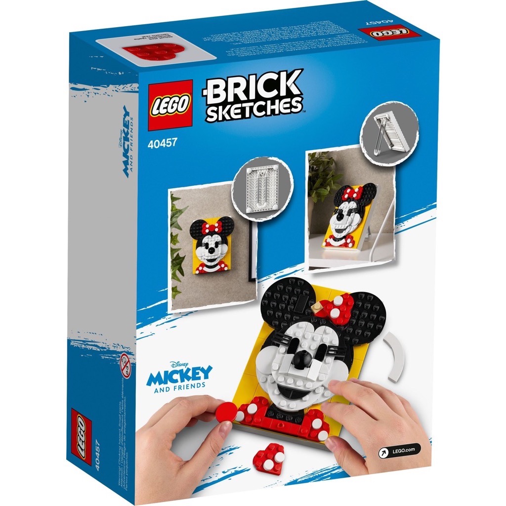 เลโก้ LEGO Exclusives 40456 Mickey Mouse + 40457 Minnie Mouse