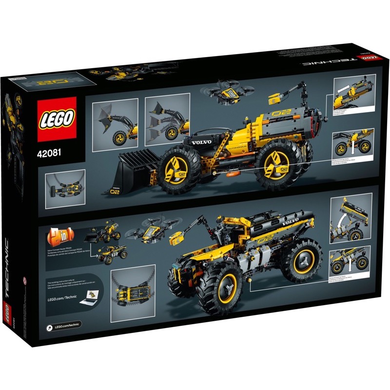 LEGO Technic 42081 Volvo Concept Wheel Loader ZEUX