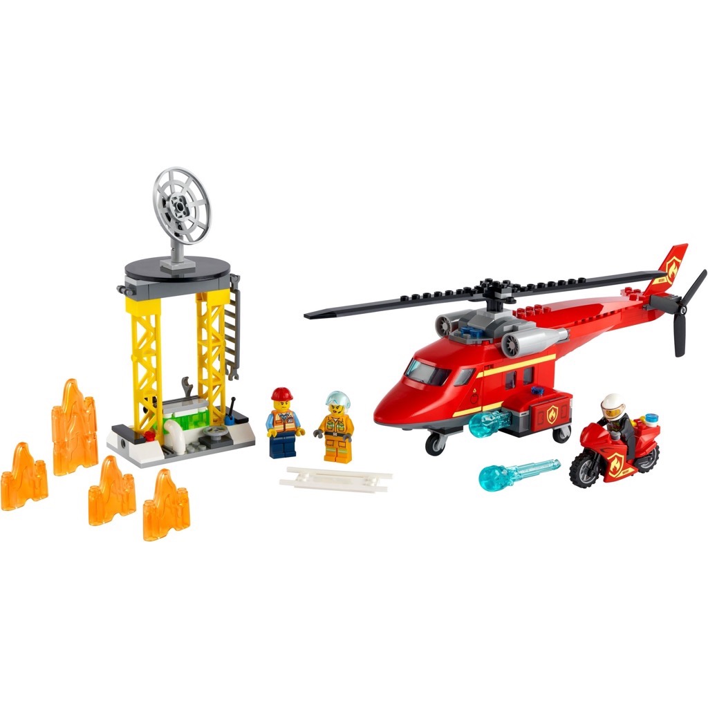 เลโก้ LEGO City 60281 Fire Rescue Helicopter