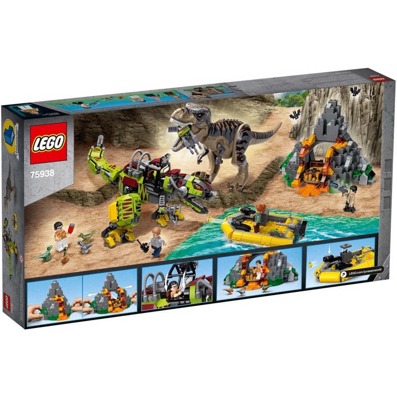 LEGO Jurassic World 75938 T. rex vs Dino-Mech Battle