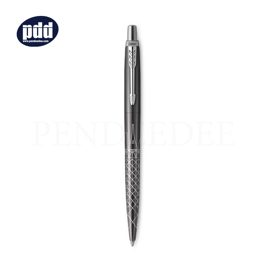 PARKER Jotter Special Edition Global Icons Paris Ballpoint Pen ปากกาลูกลื่น ป๊ากเกอร์ จ๊อตเตอร์ สเปเชียล อิดิชั่น โกบอล ปารีส สีเทา