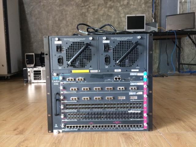 Cisco Switch 4506 มือ 2 พร้อมใช้งาน