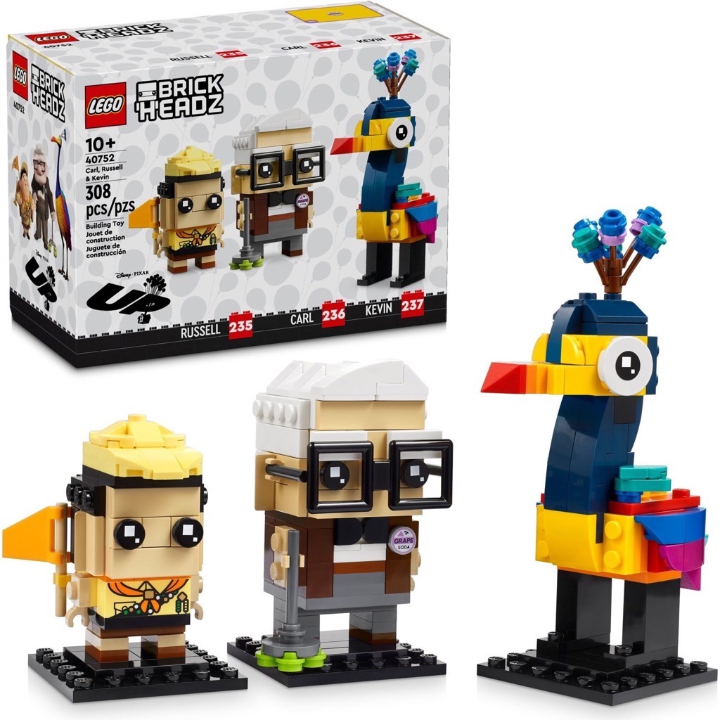 เลโก้ LEGO BrickHeadz 40752 Carl, Russell & Kevin