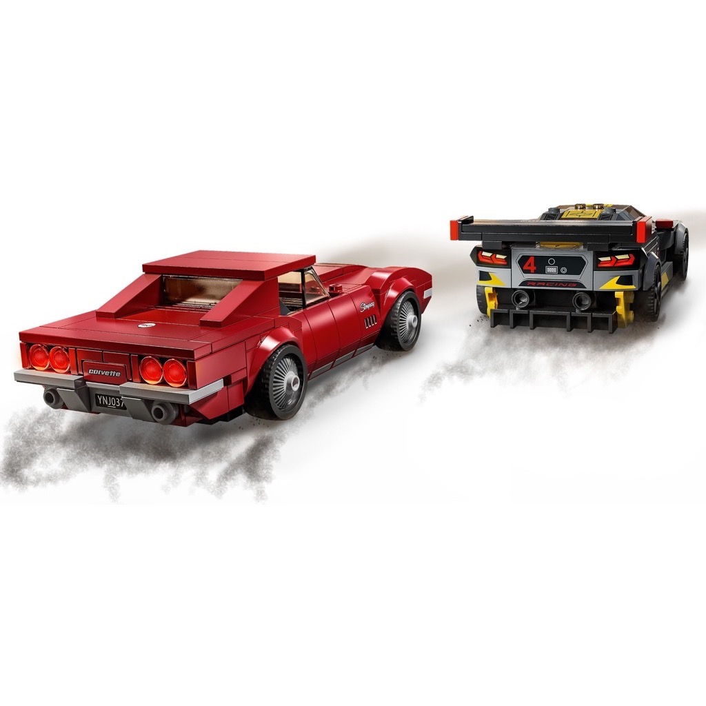 เลโก้ LEGO Speed Champions 76903 Chevrolet Corvette C8.R Race Car and 1968 Chevrolet Corvette