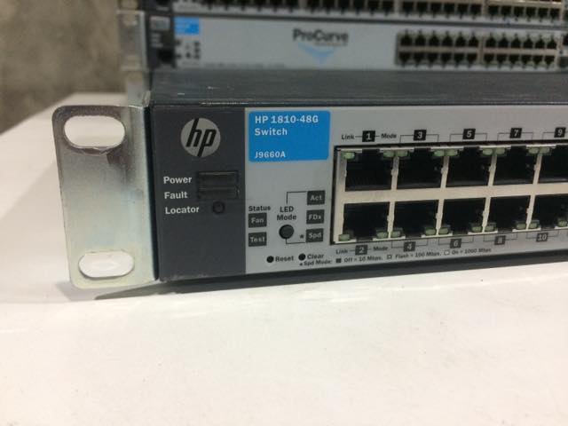 hp procurve 1810G 48 port มือ 2พร้อมใช้งาน