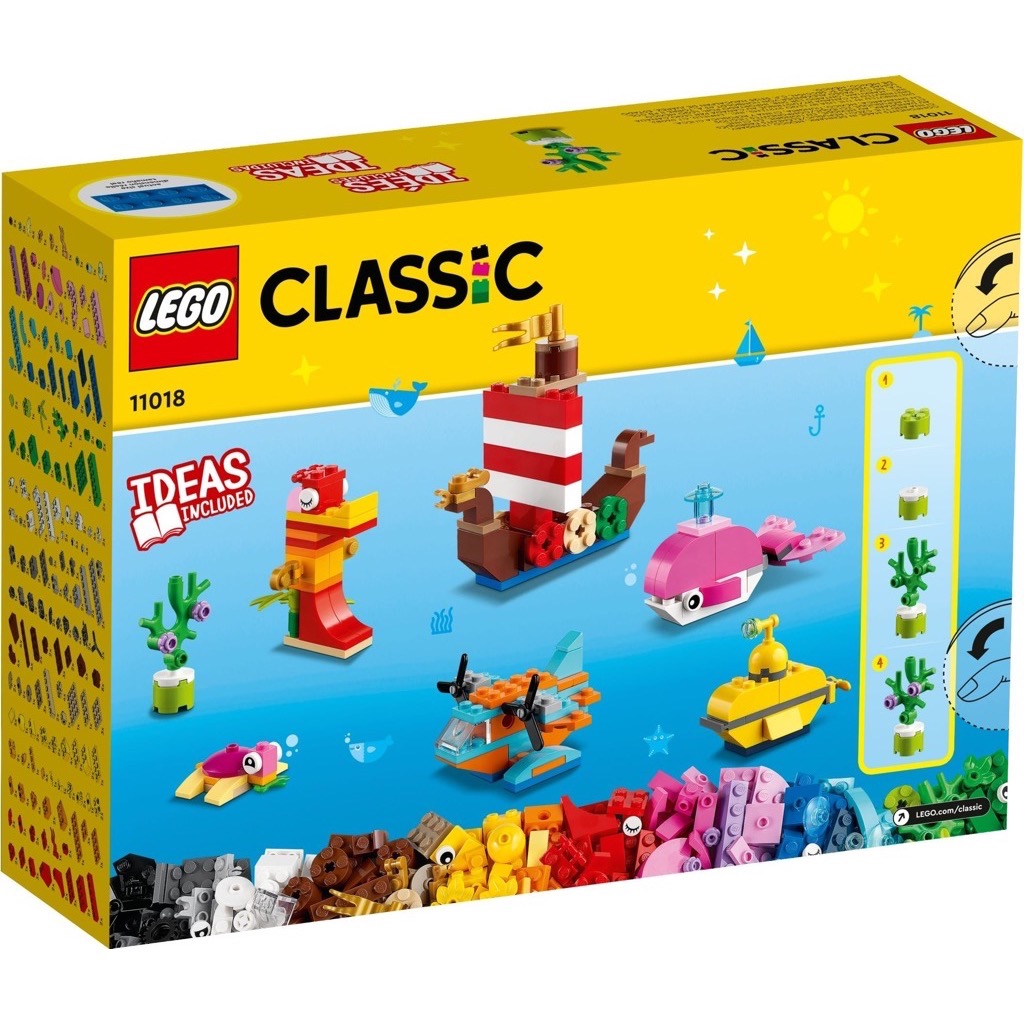 เลโก้ LEGO Classic 11018 Creative Ocean Fun