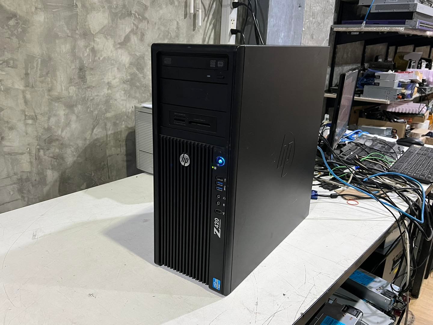 HP Z420 ram 32 k600 workstation มือสองพร้อมใช้งาน