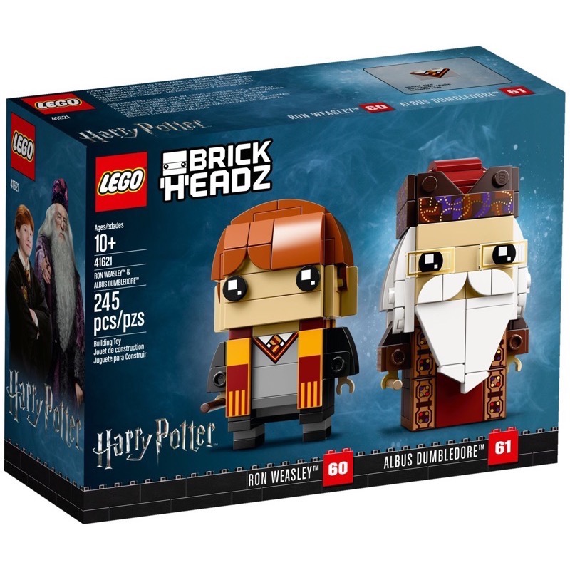 LEGO BrickHeadz 41621 Ron Weasley & Albus Dumbledore