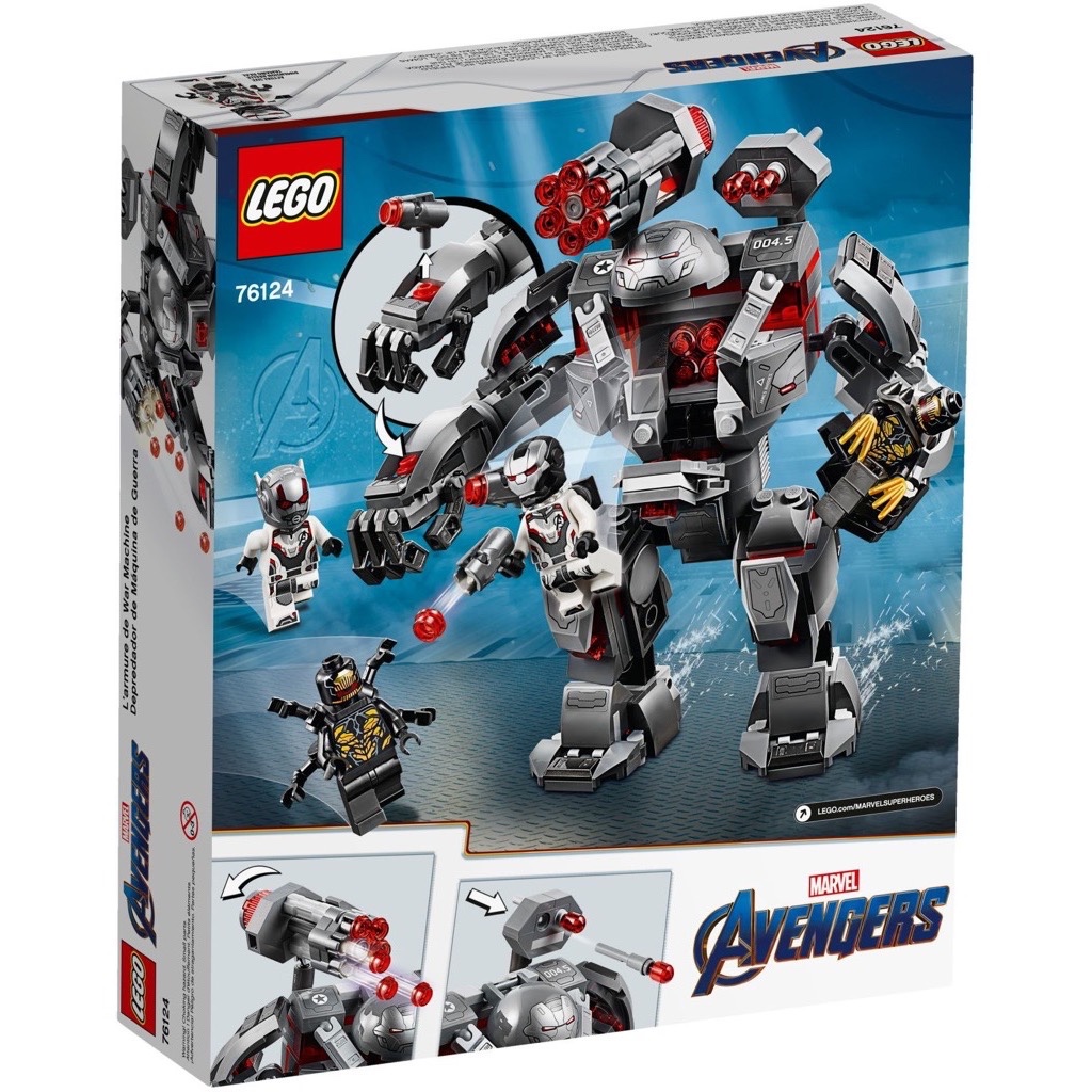 LEGO Super Heroes 76124 War Machine Buster