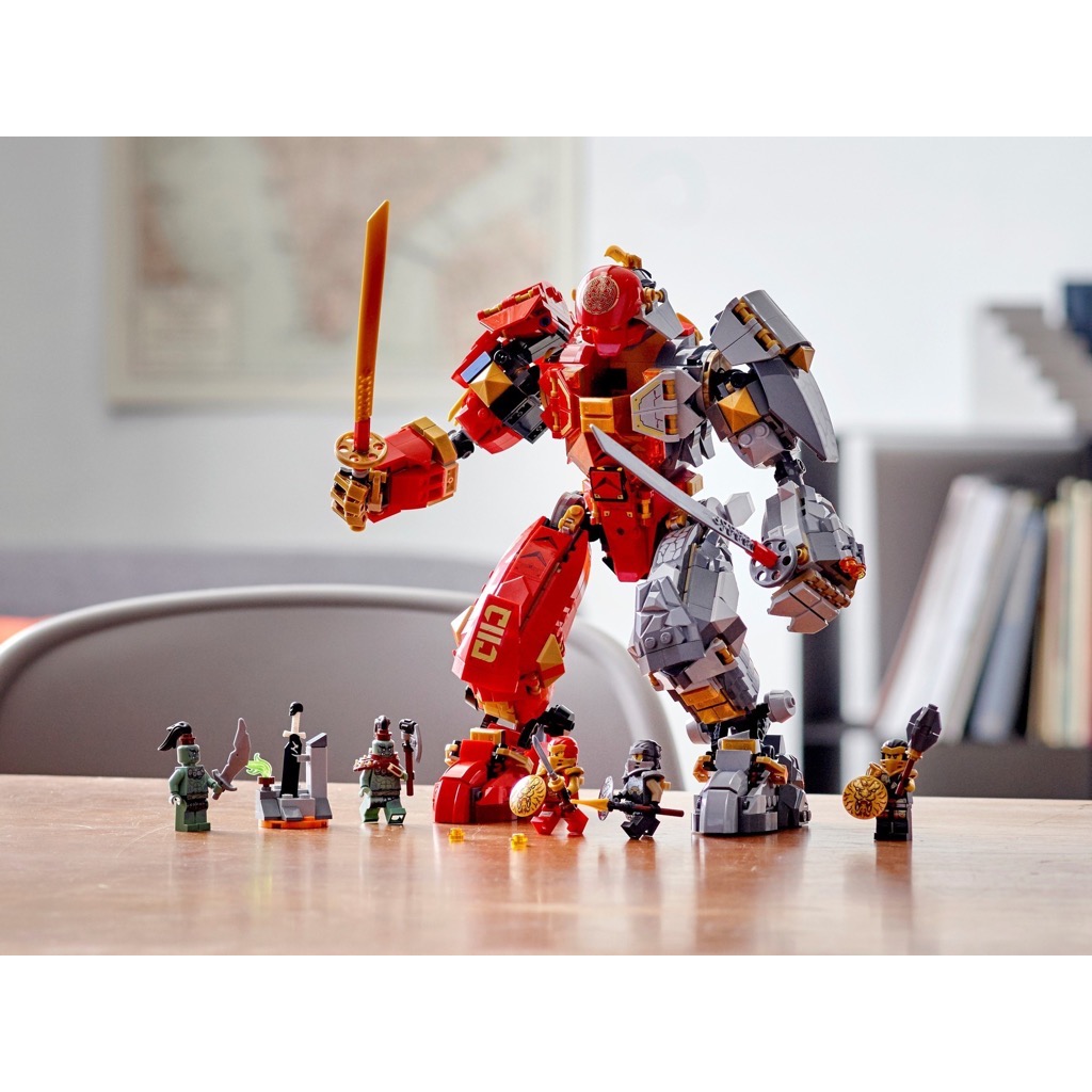 เลโก้ LEGO Ninjago 71720 Fire Stone Mech