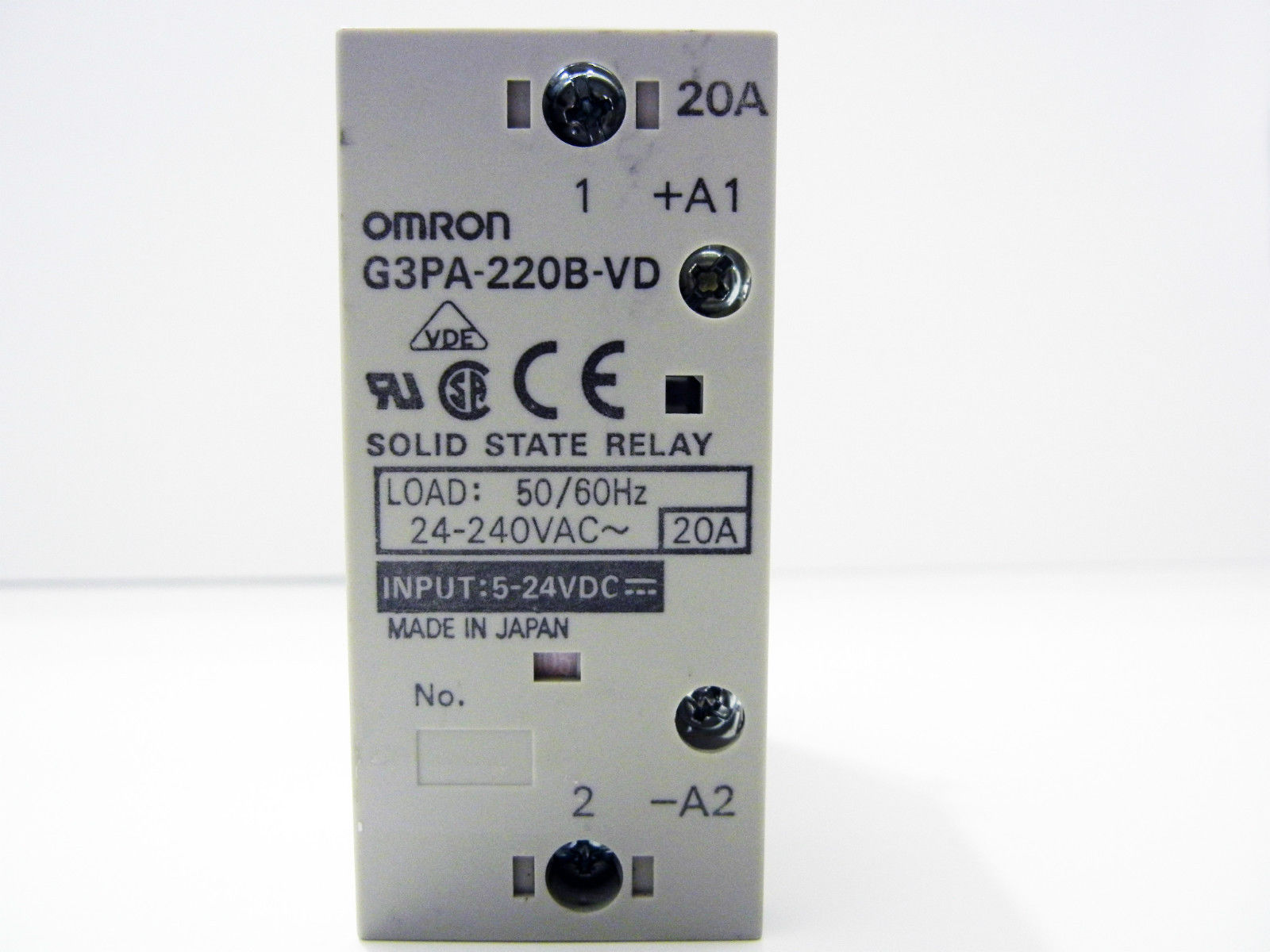 Relay G3PA-260B-VD DC5-24V 60A